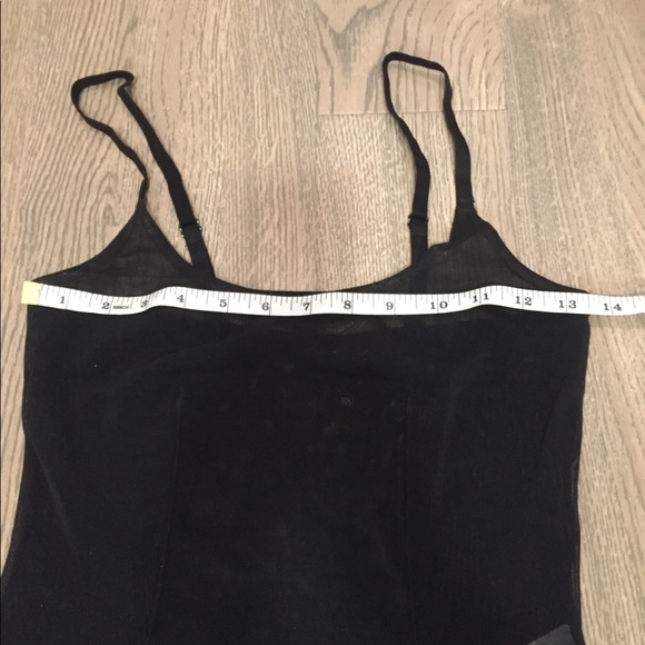New Black Sheer Mesh Shaping Bodysuit NWOT - Picture 10 of 16